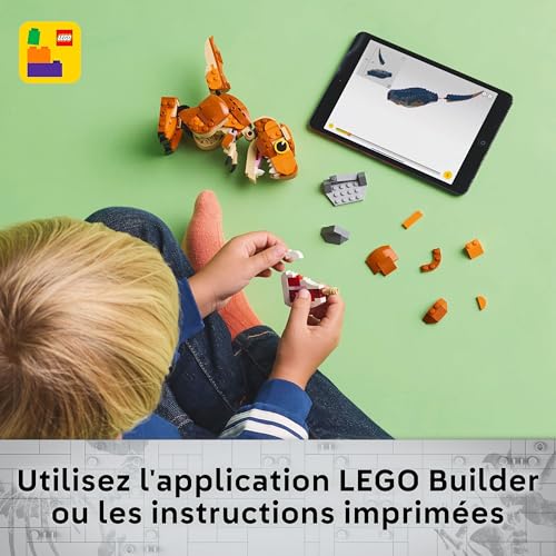 LEGO Jurassic World 76967 Petite Mangeuse : la femelle T rex Jouet - vue 10