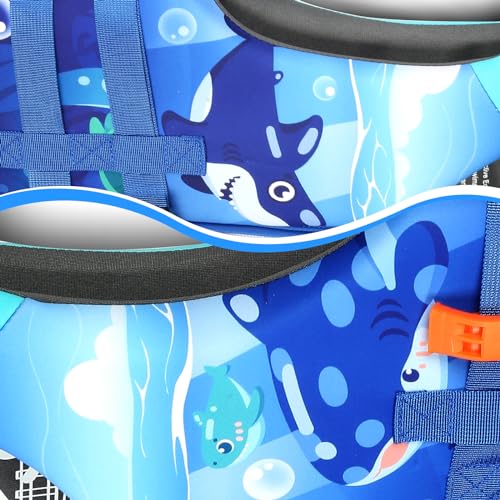 Toddler Swim Vest, Kids Swimming Floaties Jacket for 20-30-40-50 lbs Girls Boys for Boating, Pool, Beach, Learn to Swim by Biange - Image 4