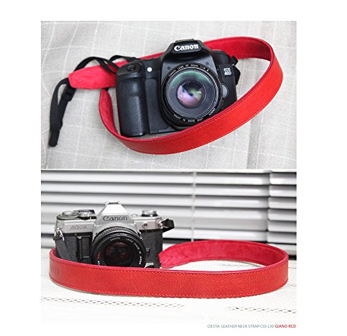 Ciesta pelle del collo della spalla Camera Strap