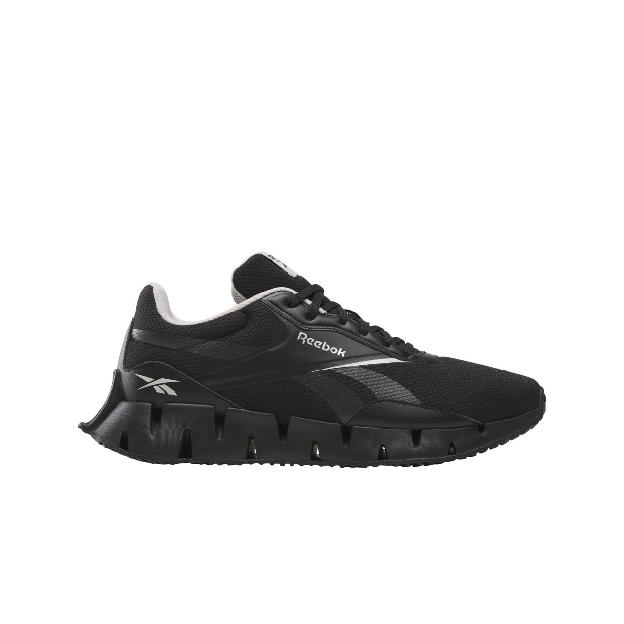 Reebok Unisex Zig Dynamica STR Trainers, Black Washed Black mistgrey, 4.5 UK