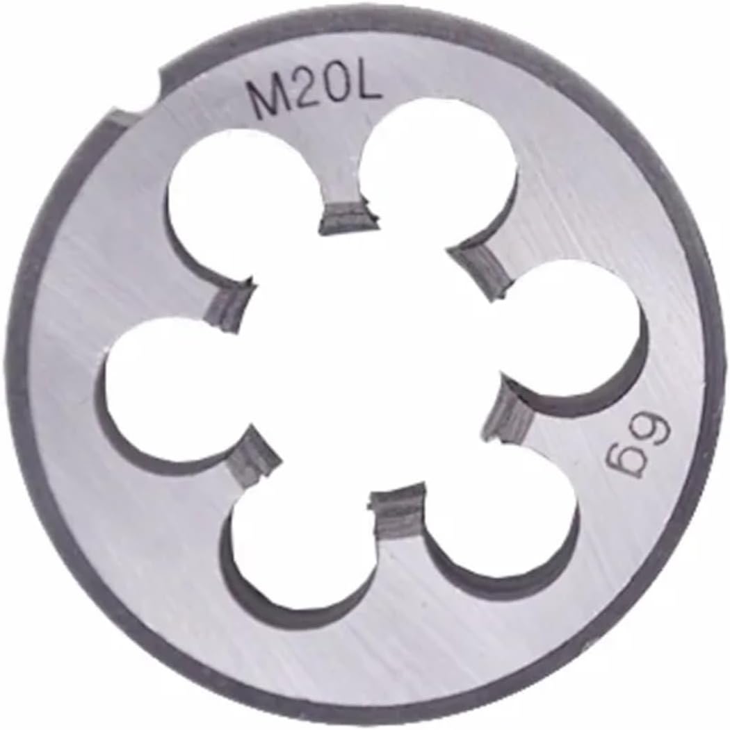 1PCS Non-Adjustable Left Hand Round Die M42M44M45M48M50M52M56M60 X1 1.5 1.25 2 3 3.5 4 Screw Threading Dies(M60x2 LH)