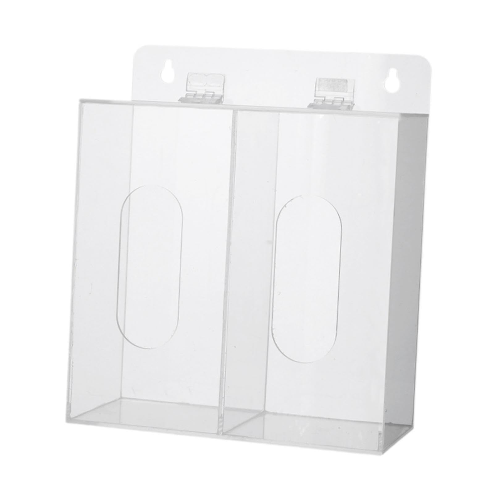perfk Porta del distributore di Guanti acrilici per distributore di stazioni Trasparenti Parete a Parete per Barba per la Laboratorio