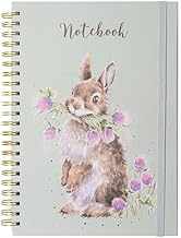 Wrendale Designs A4 Rabbit Notebook - Head Clover Heels (Green) [Unknown Binding]