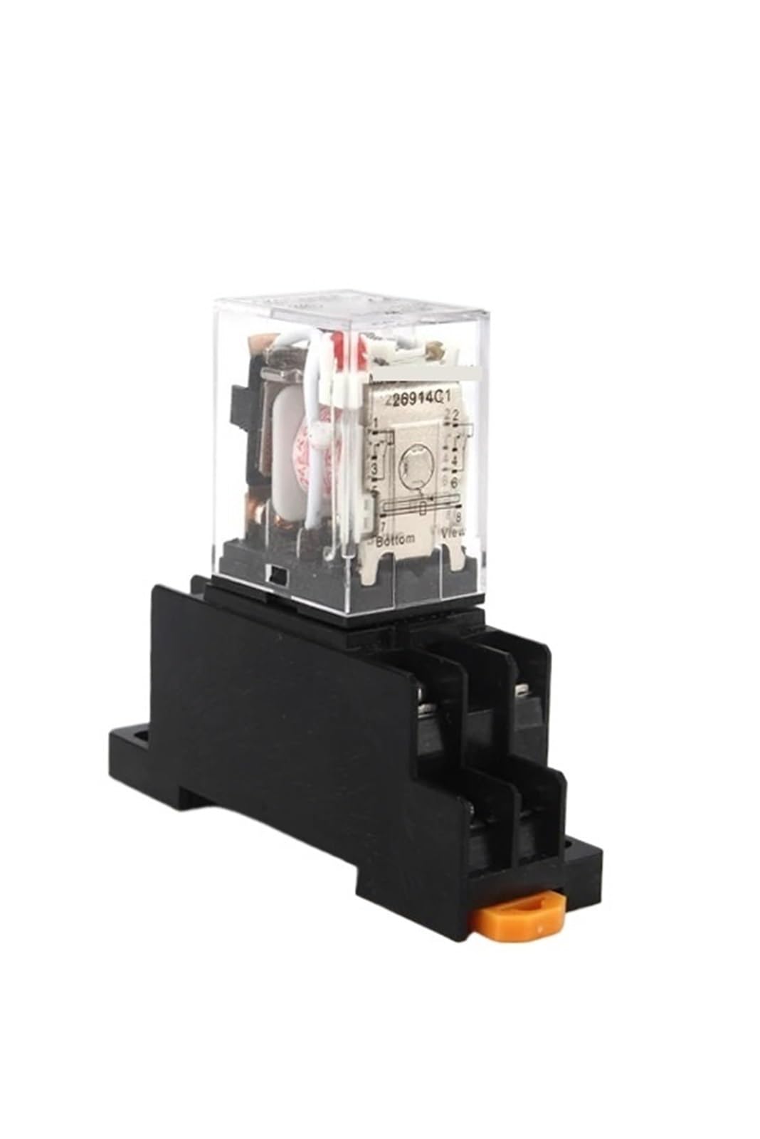 Relé electromagnético general MK2P-I de bobina de cobre y contacto plateado DC 12V