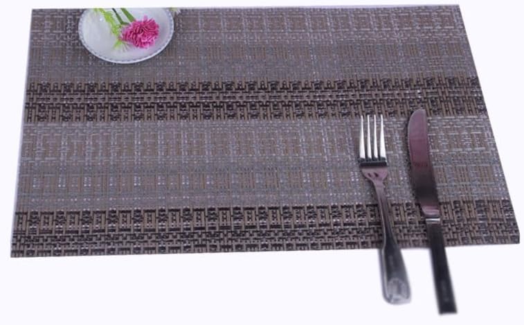 Western Placemat Hotel Insulated Placemat Woven Table Mat Household Items(D)