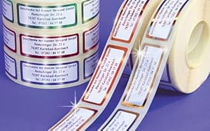 Geschenke Mit Namen Adress-Etiketten Metallic-kupfer 500 Stück