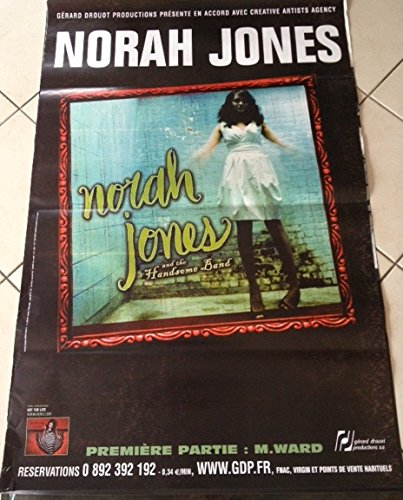 Affiche de collection Norah Jones papier haute qualite poster 80x120 cm