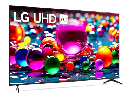 Image of LG 55 inch Class UA7700 (2025) 4K LED WebOS25 Smart TV - a7 AI Processor 4K Gen8 HDR10 Bluetooth Game Optimizer Compatible Compatible with Alexa & Google Assistant with Wall Mount (Renewed)