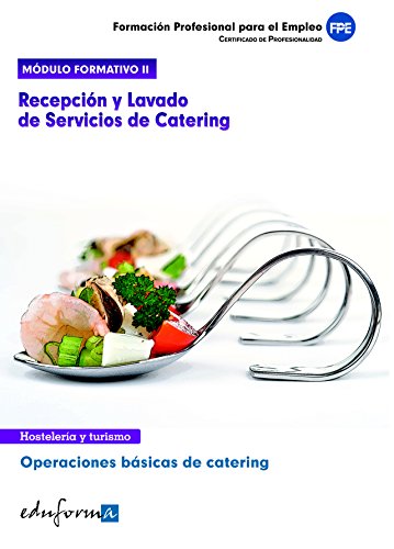 Portada de Recepción y lavados de servicios de catering: operaciones básicas de catering