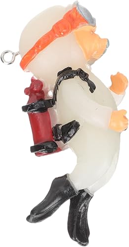 RUNROTOO Diver Ornaments Mini Fish Tank Mini Resin Figurines mariposas decorativas para pared Fish Decorations