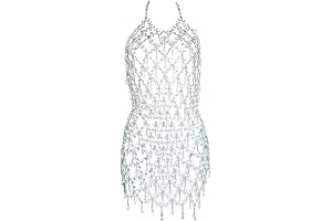 Festival Rhinestone Chain Dress