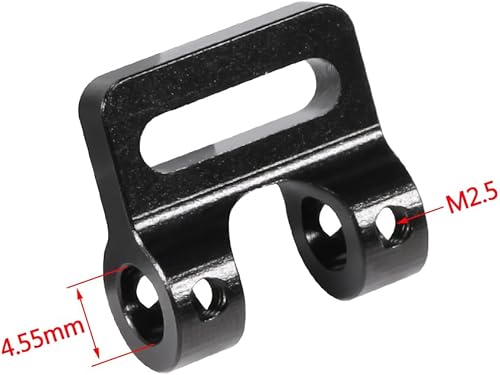 Miniatura 2 de RCBOYZ Aluminio ajustable escala 110 parachoques montaje delantero trasero, juego de parachoques de metal completo para Axial SCX10 Element Enduro