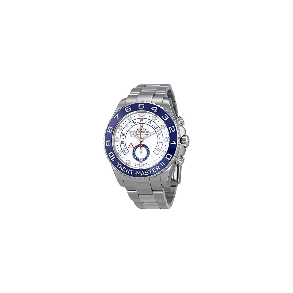 Shop Shopping Guide for Top Products - Rolex-Yacht-Master-II-White-Dial-Automatic-Mens-Watch-116680-0002<div class=