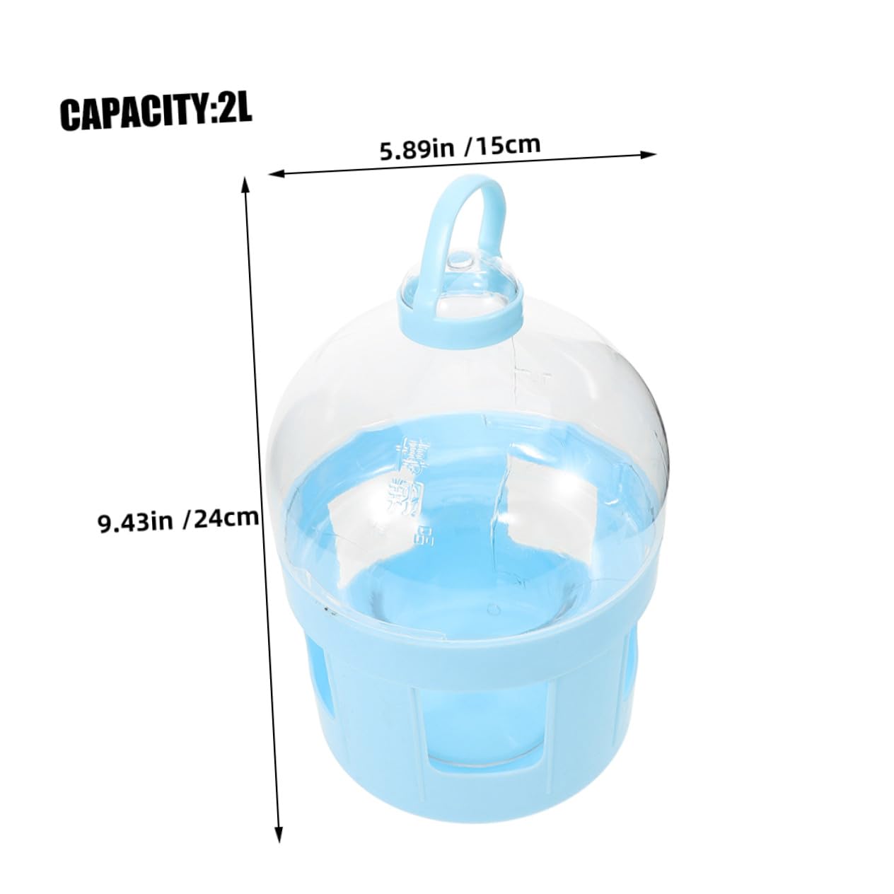 2 pezzi Distributore Acqua per Piccioni in Abs Robusto e Semplice da Pulire Abbeveratoio per Uccelli da Gabbia e Cortile Adatto Piccioni Viaggiatori Corsa Accessorio Completo per