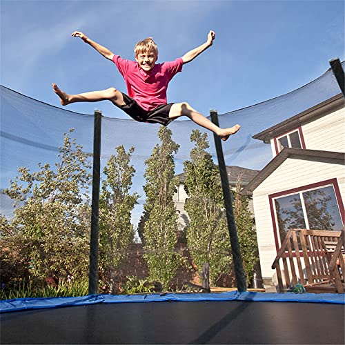 HENGMEI Trampolin Outdoor Ø 244/305/366cm Gartentrampolin Kindertrampolin mit Sicherheitsnetz, Leiter – Bild 5