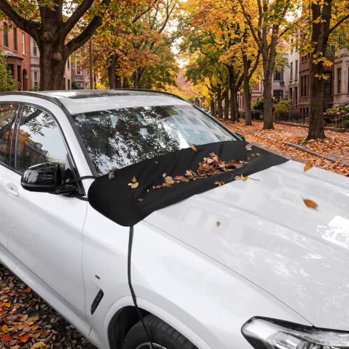 Cubiertas de parabrisas de coche protección todo clima reversible de tamaño universal 2