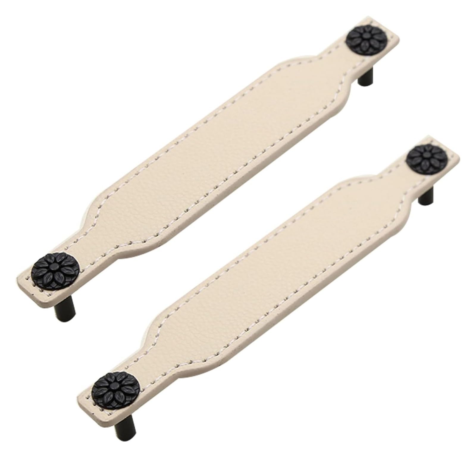 Lqzaxsrdr C Leather Handles, Leather Drawer Pulls Loop Knob Abinet Handle Multicolor Single Hole 128Mm(,Hole Distance 128Mm)