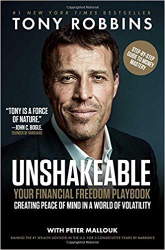 [By Tony Robbins ] Unshakeable: Your Financial Freedom Playbook (Hardcover)【2018】by