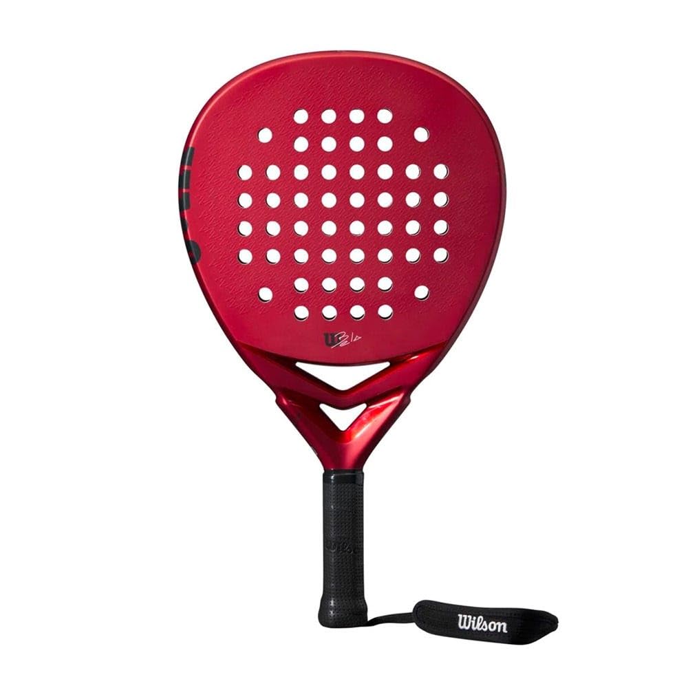 Bela Junior V2 Padel Racquet Fiberglass/Eva Red/Black