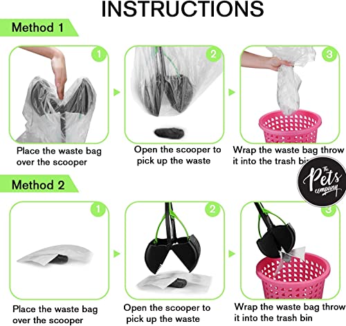 The Pets Company Folding Dog Poop Scooper, Pet Waste Potty Picker, Large, 24 Inches, Color May Vary (Image - 5)