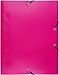 Produktbild Exacompta 55920E Sammelmappe (3 Klappen, Gummizug, PP, blickdicht, A4) 1 Stück fuchsia