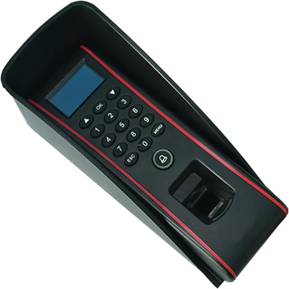 Attendance Machine, IP65 Waterproof TF1700 Finrprint Control Access RS485 TCP/IP USB Biometric Reader125Khz RFID Card Reader,for Employees Small Business