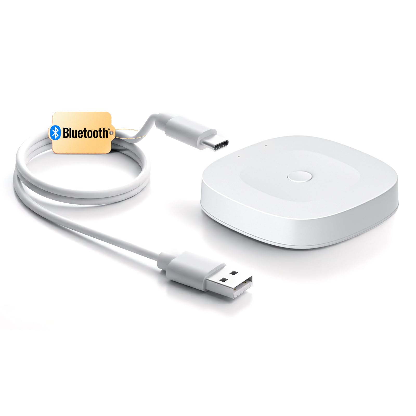 MOES Bluetooth Gateway Hub for Smart Fingerbot, Wireless Bridge with Type-C Interface, Remote & Voice Control via Alexa Google Home, Tuya Smart Life App