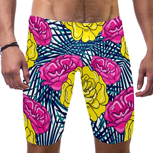 Jammers de natación para hombres HUI JIN SHOP en talla 3XL multicolor