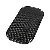 Dashboard Pad Anti-Slip Mat for Car GPS Phone Holder Silica Gel Sticky Non-Slip Surface 12x7cm Black(1pcs)