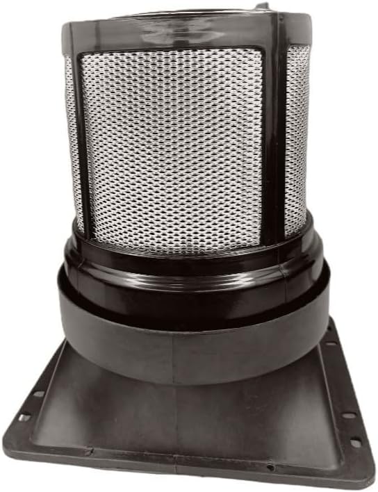 AAYOMA Charcoal Carbon Filter for Kitchen Autoclean Chimneys, Ductless BLDC Chimney | Suitable for All Brands - Faber, Elica, Glen, Hafele, Kaff, Crompton, Hindware | 6 Inch Installation Kit