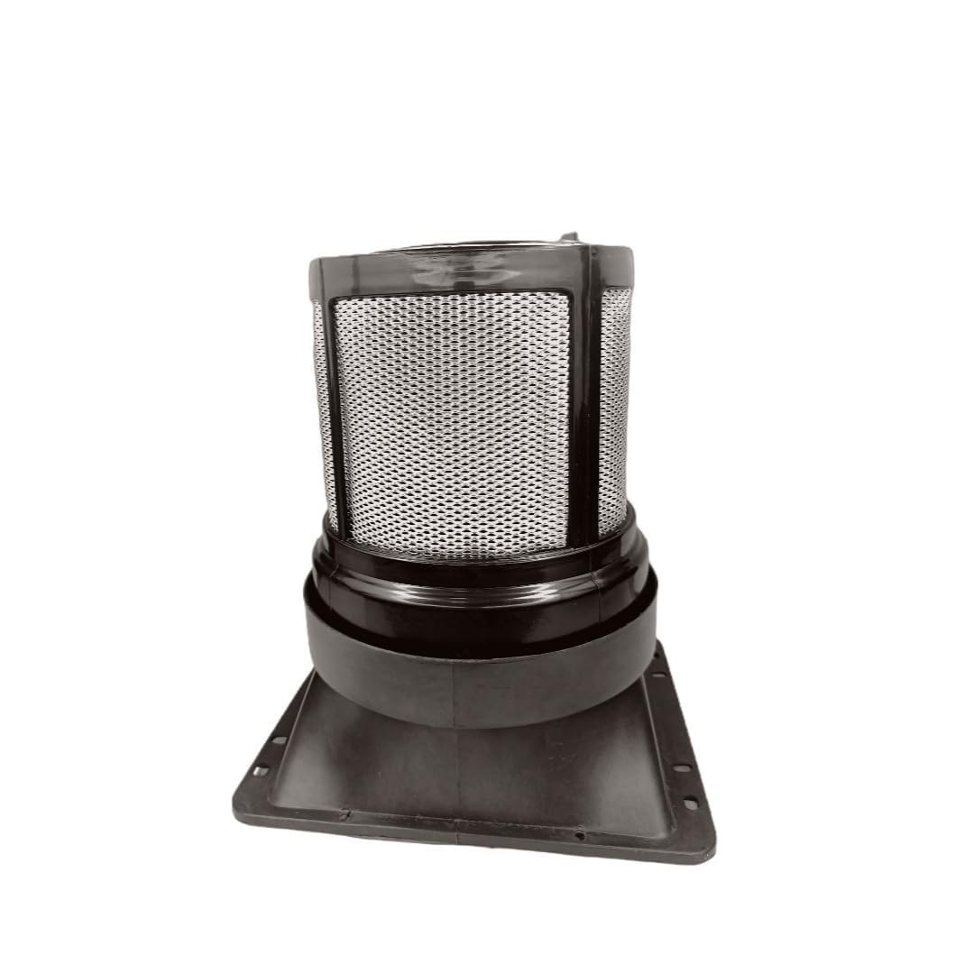 AAYOMA Charcoal Carbon Filter for Kitchen Autoclean Chimneys, Ductless BLDC Chimney | Suitable for All Brands - Faber, Elica, Glen, Hafele, Kaff, Crompton, Hindware | 6 Inch Installation Kit