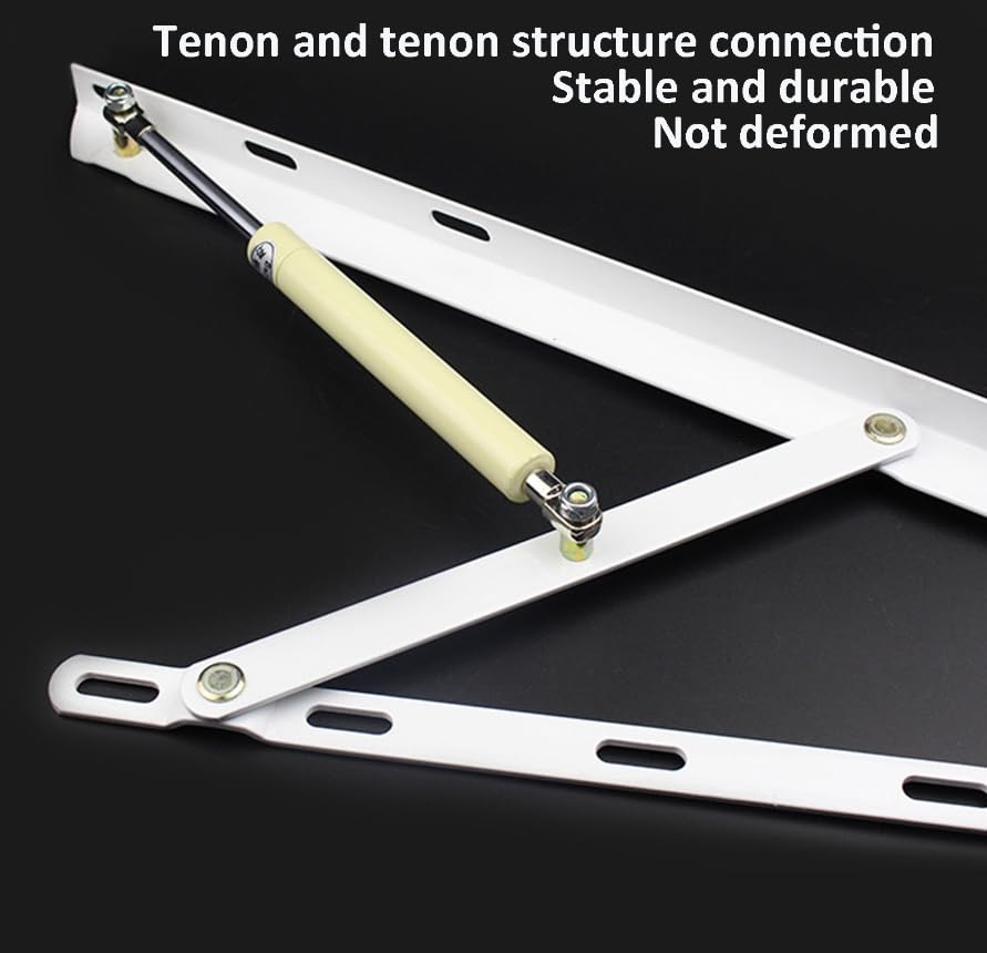 2 pcs mecanismo mesa elevable,Cama de Sistema de Elevación,Pistones Hidraulicos Muebles,Bisagra Levantar Lift Up Plegable cama par Muebles Accesorios,Amortiguadores Bisagra,Herrajes Cama Abatible