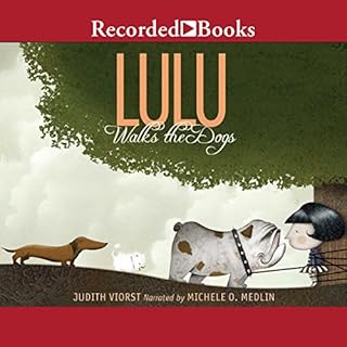Lulu Walks the Dogs Audiolibro Por Judith Viorst arte de portada