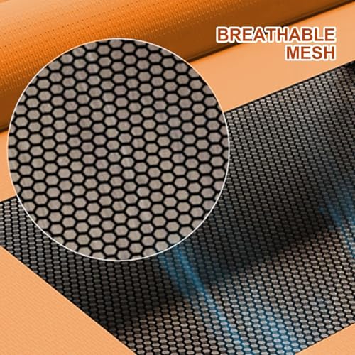 Caseta exterior para perros con base elevada transpirable 8