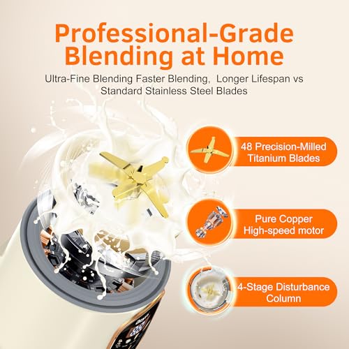 Beyn 60oz Nut Milk Maker Machine with 48 Titanium Blades, 10-in-1 Automatic Nut Milk Maker, Soy Milk Maker with Delay Start&Keep Warm, Almond Milk Maker for Homemade Oat, Milk Shake image 4