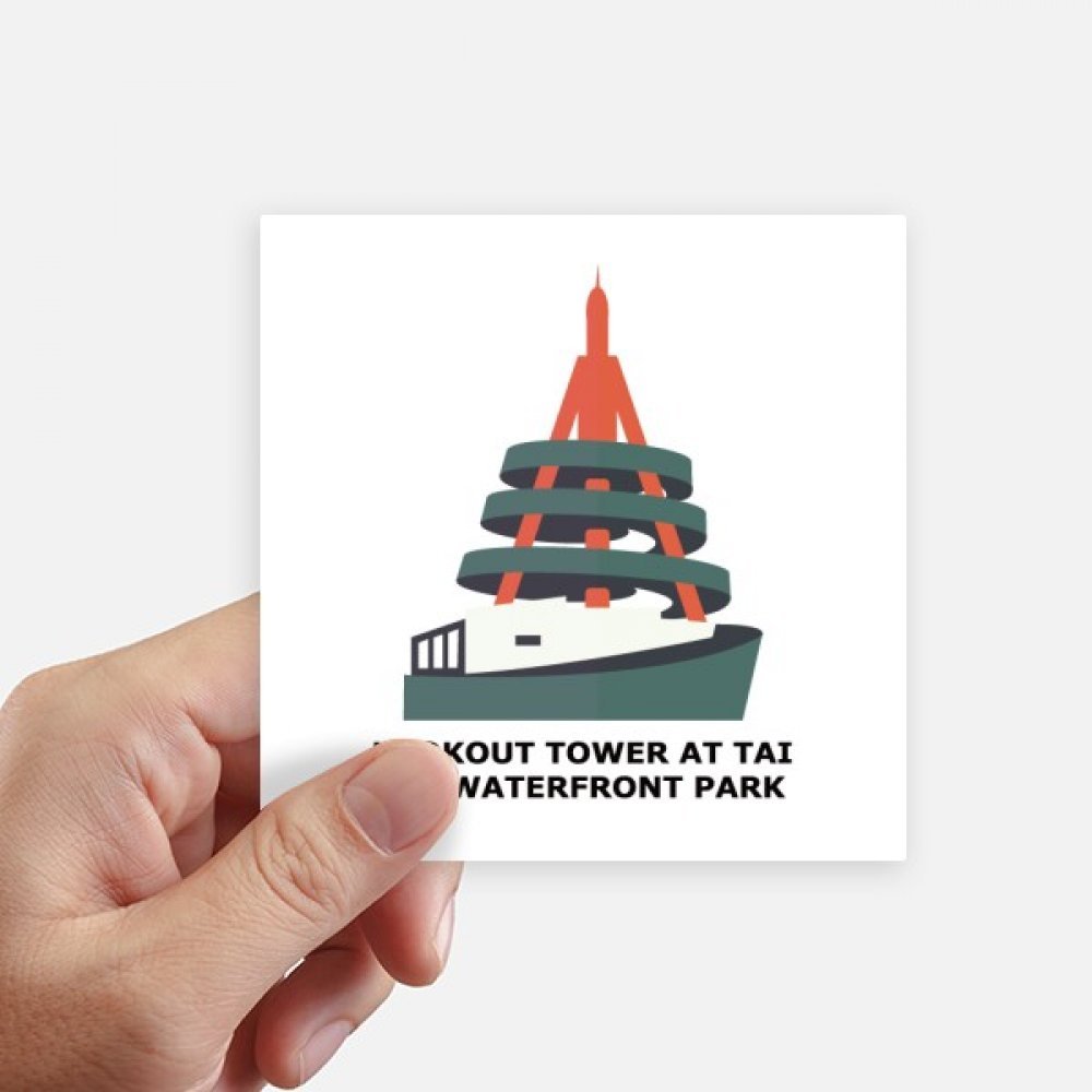Stickers Tai Po Park Hong Kong pour embellir votre ordinateur et carnet de voyage