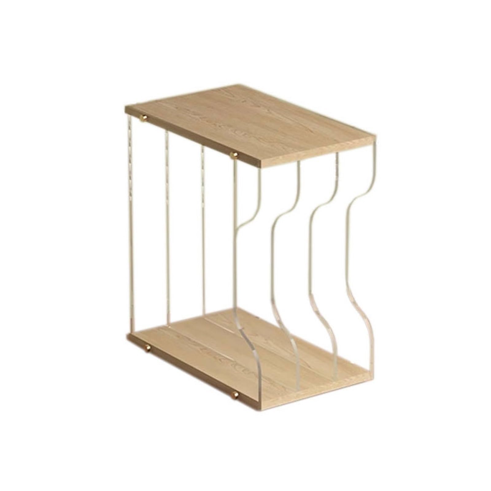 Hhaoran-9868 CD Holder Three Compartment Tabletop Vinyl Record Rack Transparent Acrylic CD Albums Holder CD/DVD Rack