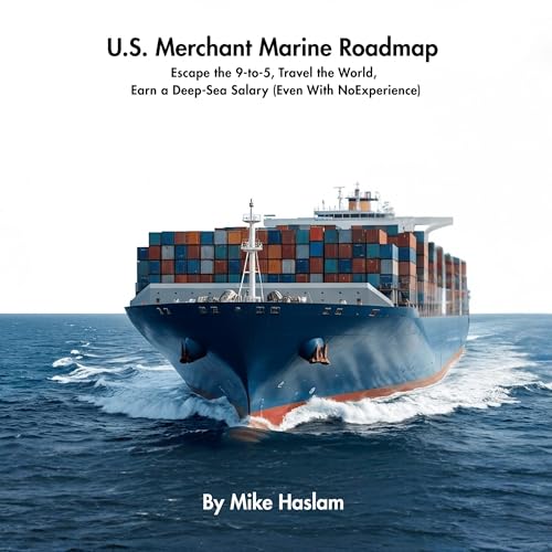 US Merchant Marine Roadmap Audiolibro Por Mike Haslam arte de portada