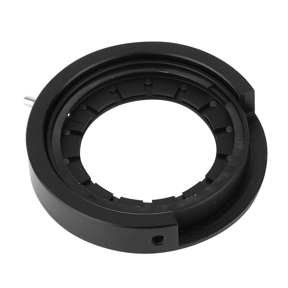 Garosa Diaphragme réglable pour diaphragme d'ouverture de diaphragme Adaptateur d'iris pour diaphragme Optique pour diaphragme Optique pour diaphragme de diaphragme de Microscope(SK25)