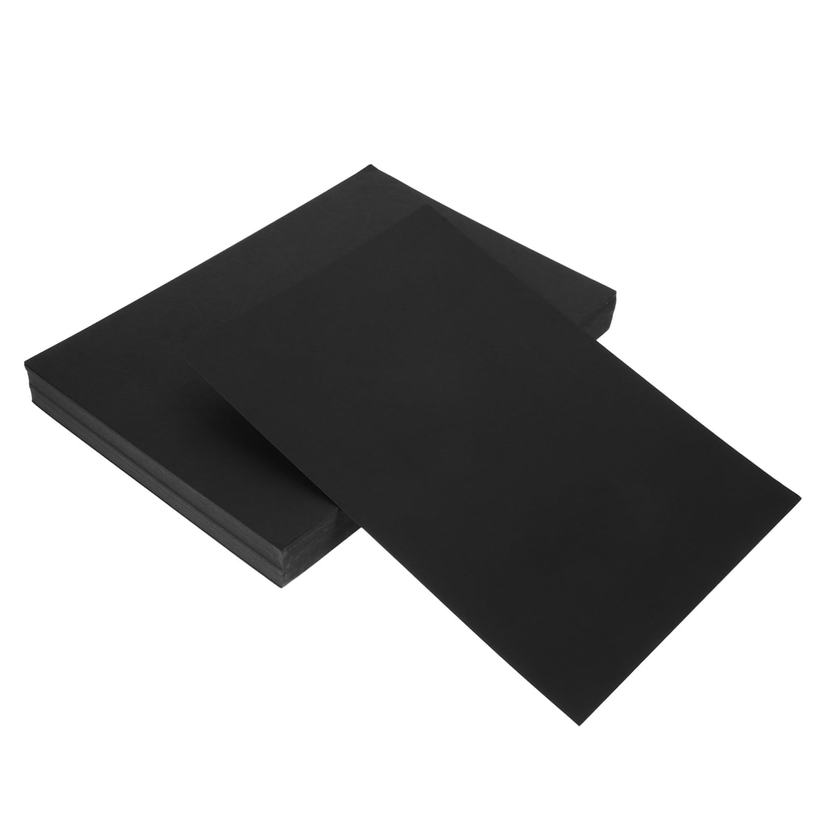 Veemoon Couvertures de Reliure en Papier Noir 100 Feuilles pour Présentations et Projets Scolaires