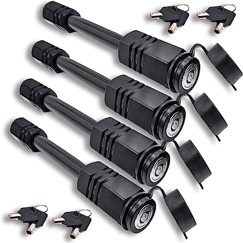 Trailer Hitch Pin Lock For 2" Receiver - Vehiclex Secure 5/8" Locking Pin For Class III, IV Hitch With Exclusive Tubular Key, - 34 - View #13