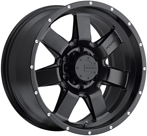 Mamba M14 Matte Black Wheel with Painted Finish (17 x 9. inches /6 x 139 mm, 12 mm Offset)