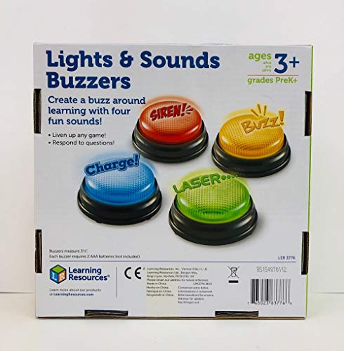 Learning Resources Buzzers, Set of 4 - Image 5