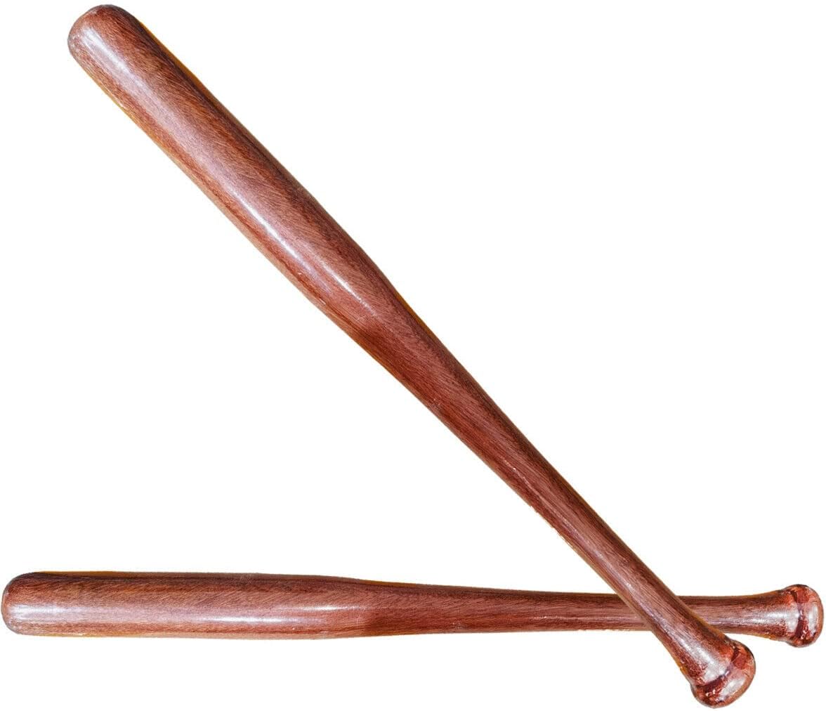 Baseball Bat Batt Heavy Duty Wooden Rounders Softball Wood Hardwood Solid Stick