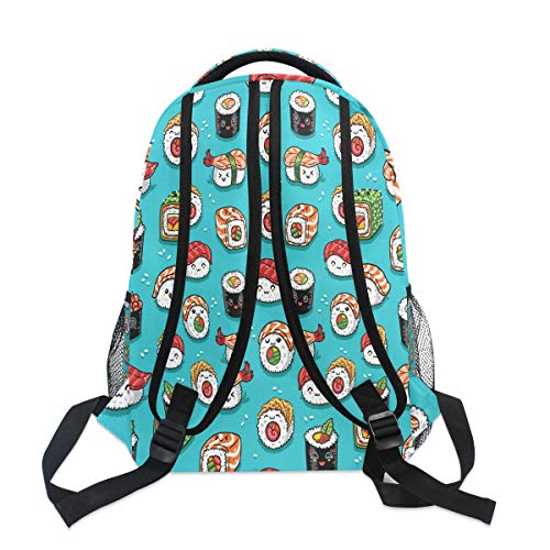 Sushi Kawaii Zaino Giapponese Impermeabile Scuola