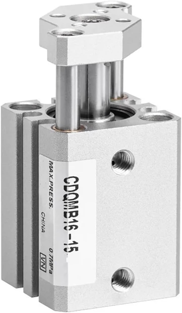 Rod Guide Cylinder CQMB12-5 CQMB12-10 CQMB12-15 CQMB12-20 CQMB12-25 CQMB12-30 CDQMB12-5 CDQMB12-10 CDQMB12-15 CDQMB12-20 CDQMB30 (Color : 12-20, Size : CDQMB)