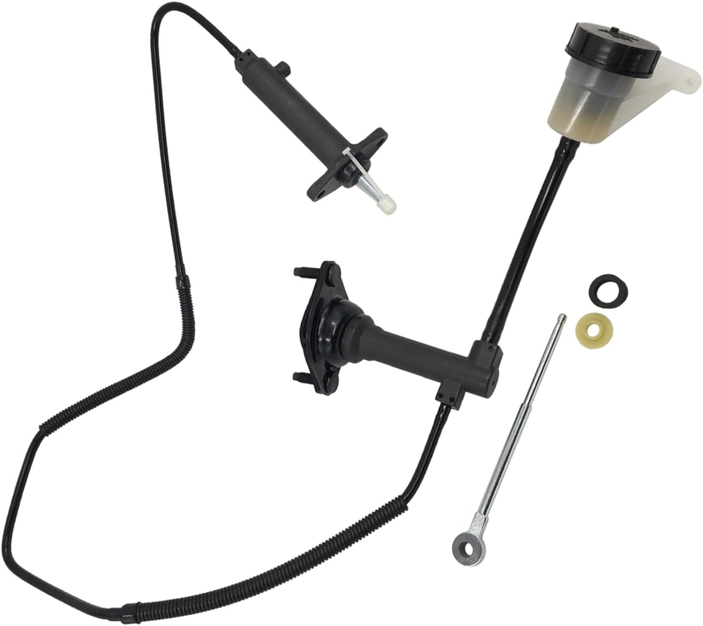 Clutch Master and Slave Cylinder Assembly compatible with Dodge Ram 2500 3500 Pickup 1998-1999 CC649027 52107620AB