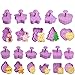 PhoenixDN 12 Piezas Juego de Cortadores de Galletas, Molde para Galletas para Niños, Cortadores para Hornear Galletas, Formas para La Cocina, Accesorios para Decoración de Pasteles de Navidad