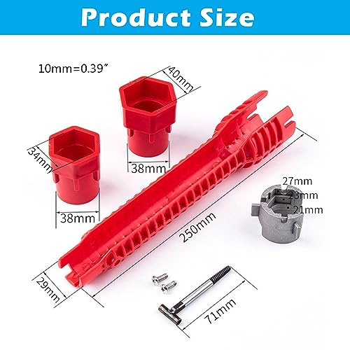 NOKDAL Chiave Rubinetto Lavandino Acqua Tubo