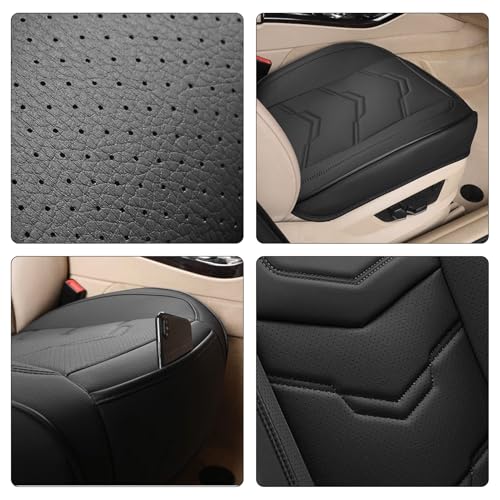 Alfombrilla de cuero premium para proteger el asiento inferior del coche 5